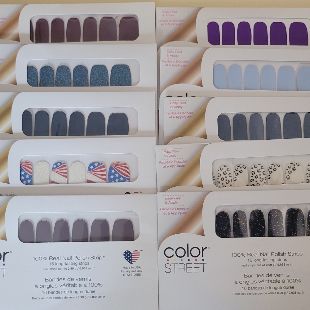 HUGE bundle of color street!!!